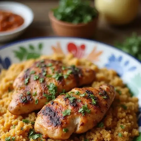 salmas-kitchen - Couscous with Fish / Chicken