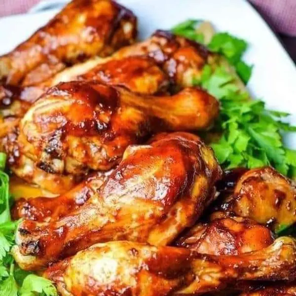 salmas-kitchen - Grilled or Fried Chicken with Vegetables