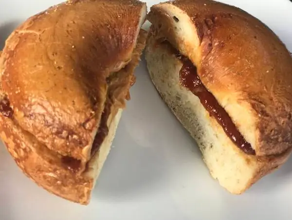 sams-bagels - Bagel with Butter & Jam