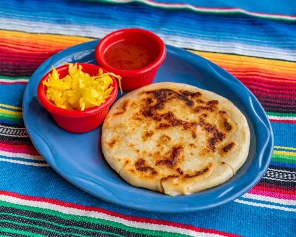 santa-fe-taqueria - Red Beans & Pork with Cheese Papusa