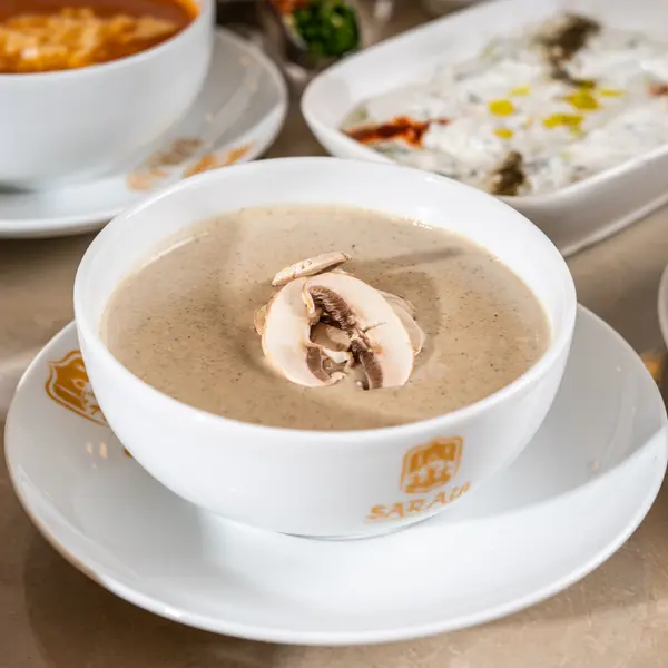 sarayi-resturant - شوربة مشروم