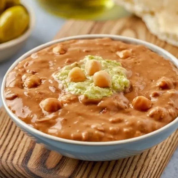 sarayi-resturant - طاجن فول إسكندراني بالبيض بالفرن