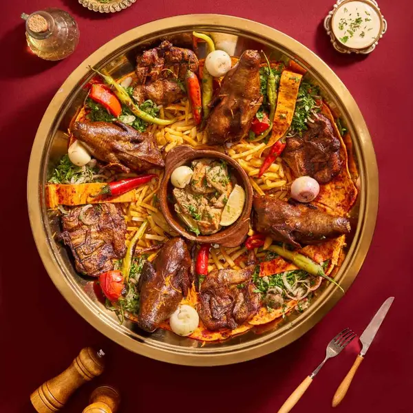 sarayi-resturant - صينية الحمام ( اركنجي كوش)