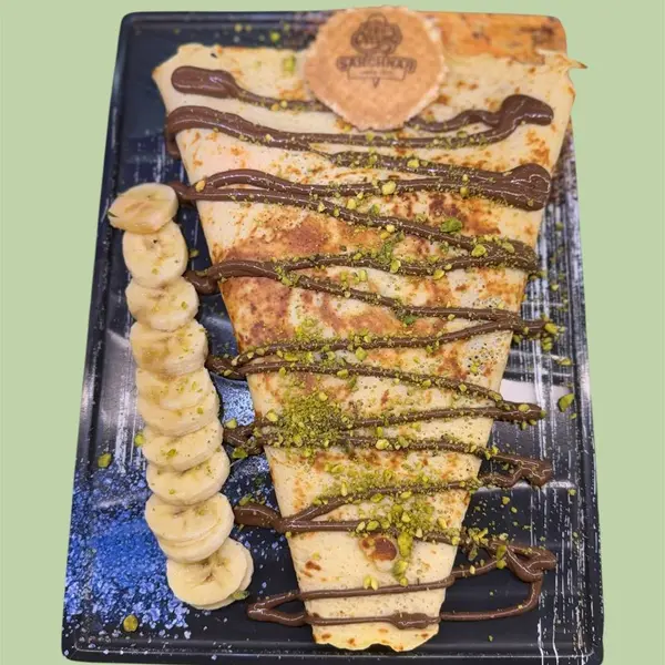 sarchnar-ice-cream - Crepe with Nutella sauce