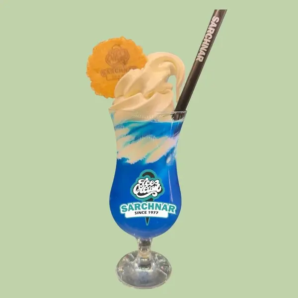 sarchnar-ice-cream - Azberry with soft ice cream