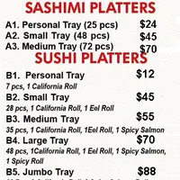 sashimi-ramen-exress - Party Platter