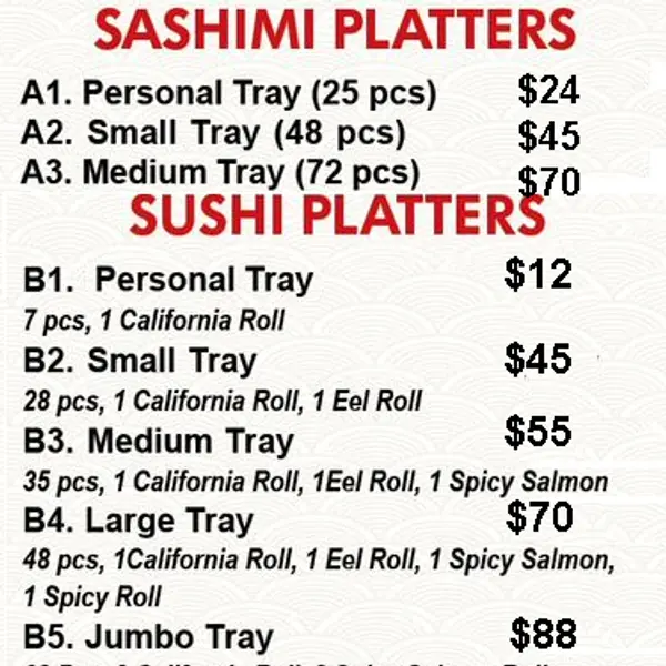 sashimi-ramen-exress - Piatto per feste