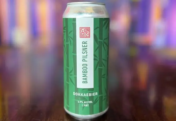 saucy-asian - DOKKAEBIER BAMBOO PILSNER 16OZ