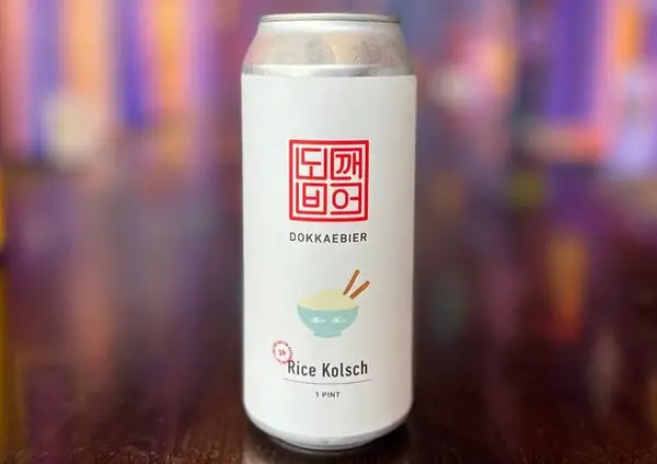 saucy-asian - DOKKAEBIER RICE KOLSCH 16OZ