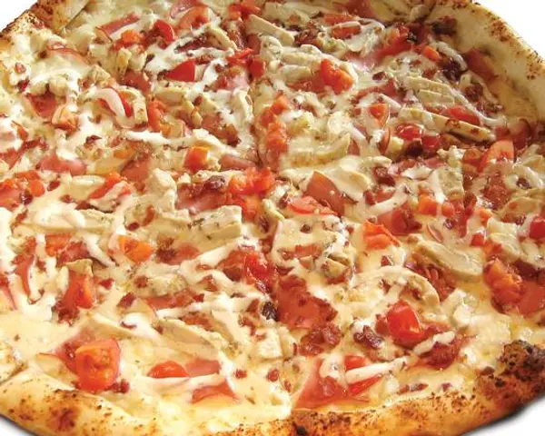 schmizza-pub-grub - Chicken Bacon Ranch Pizza