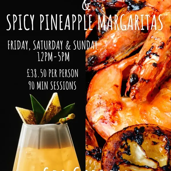 sea-garden-and-grill-tooting - Bottomless Prawns & Spiced Pineapple Margarita
