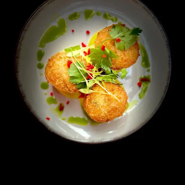 sea-garden-and-grill-tooting - Crayfish Arancini