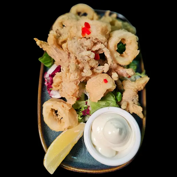sea-garden-and-grill-tooting - Salt & Pepper Squid