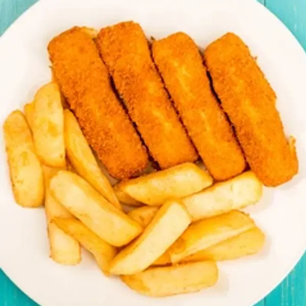 sea-garden-and-grill-tooting - Fish fingers & Chips