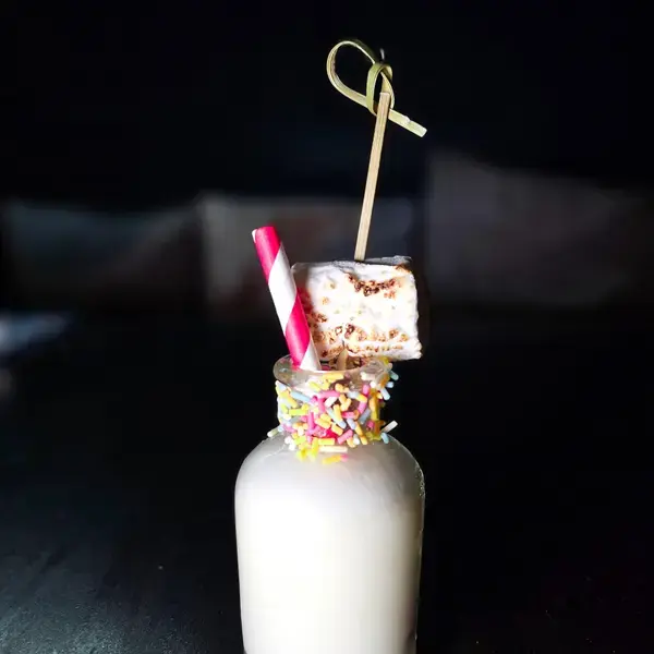 sea-garden-and-grill-tooting - Non-Alcoholic Milk tart shot