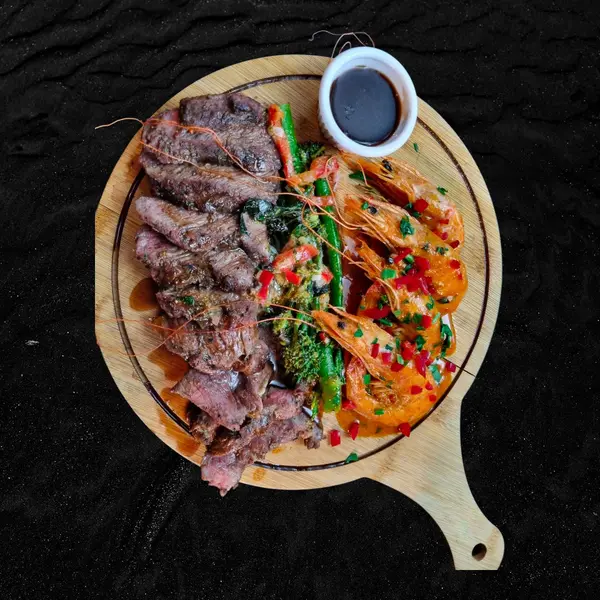 sea-garden-and-grill-tooting - Surf and Turf