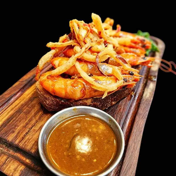 sea-garden-and-grill-tooting - Mozambique Jerk Prawns