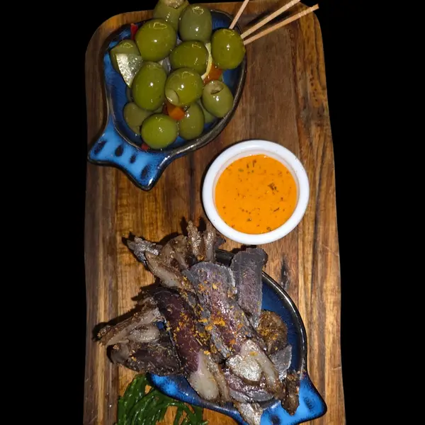 seagarden-and-grill-norbury - Biltong Snack plate