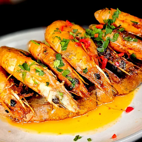seagarden-and-grill-norbury - Grilled King Prawns