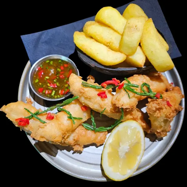 seagarden-and-grill-norbury - Coconut & Mango Battered Fish
