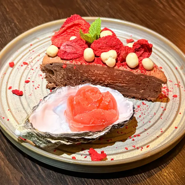 seagarden-and-grill-norbury - Chocolate tart