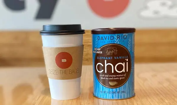 seize-the-bagel - Vanilla Chai Latte (contains dairy + caffeine)