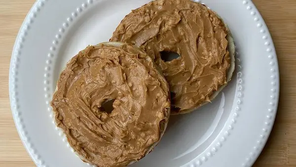 seize-the-bagel - Bagel with Peanut Butter