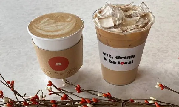 seize-the-bagel - Seasonal: Toasted Almond White Mocha (v/o)