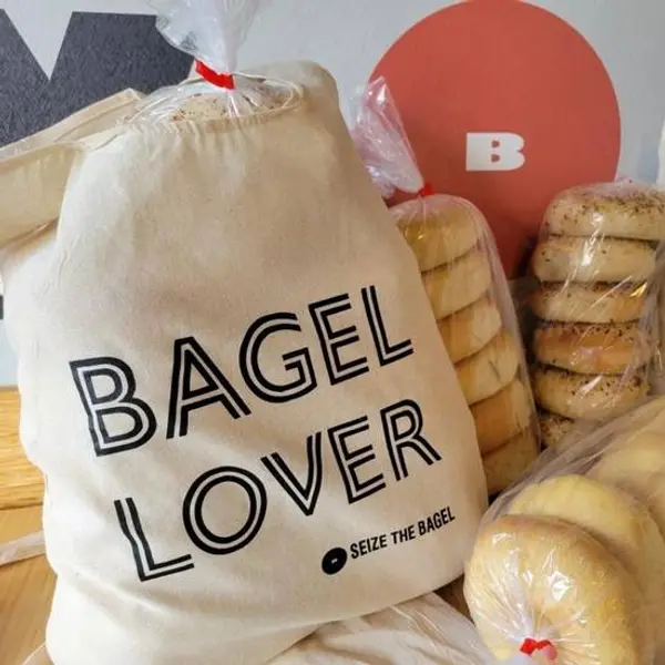 seize-the-bagel - Tote Bag - BAGEL LOVER