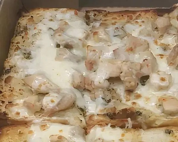 seniores-pizza - Garlic Bread with Chicken