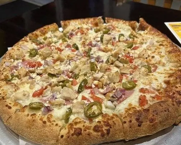 seniores-pizza - California Chicken Medium