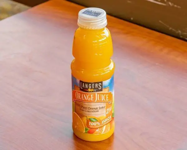 sesame-donuts - Orange Juice Bottle