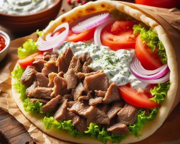 sf-mediterranean - Side Lamb & Beef Gyro