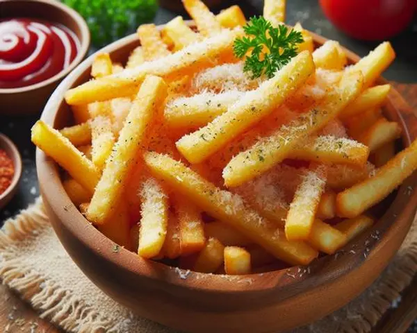 sf-mediterranean - Parm Truffle Fries (Vegetarian)