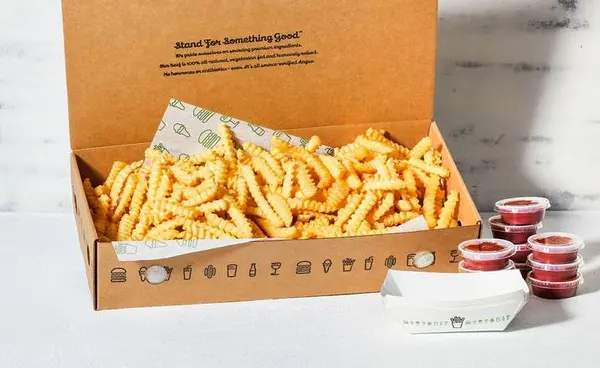 shake-shack - Crinkle Cut Box - 12 Servings