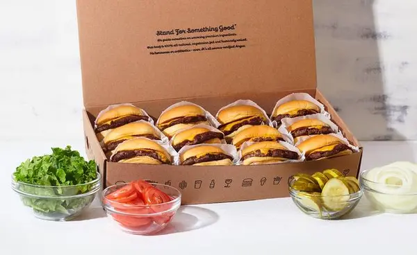 shake-shack - Cheeseburger Box - 12 servings