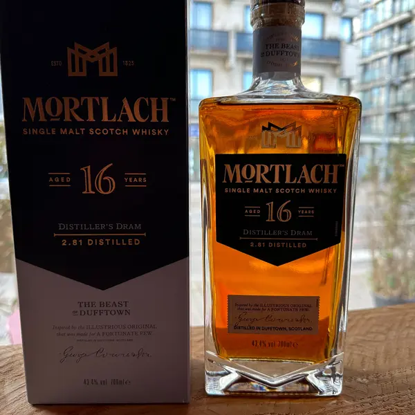 shakerz-cocktailbar-food - Mortlach 16 Years Old Distiller's Dram 43,4%