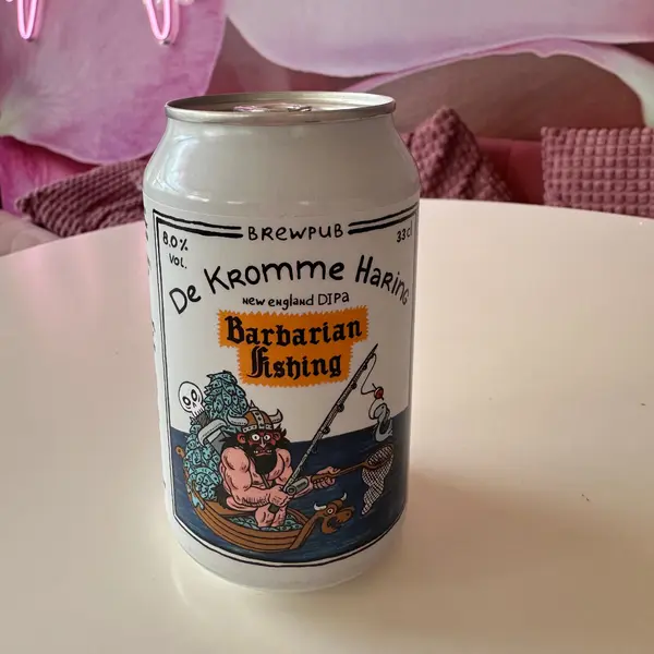 shakerz-cocktailbar-food - 🇳🇱Sold out - Tout  vendue Barbarian Fishing -  New England DIPA ABV: 8%  kromme haring