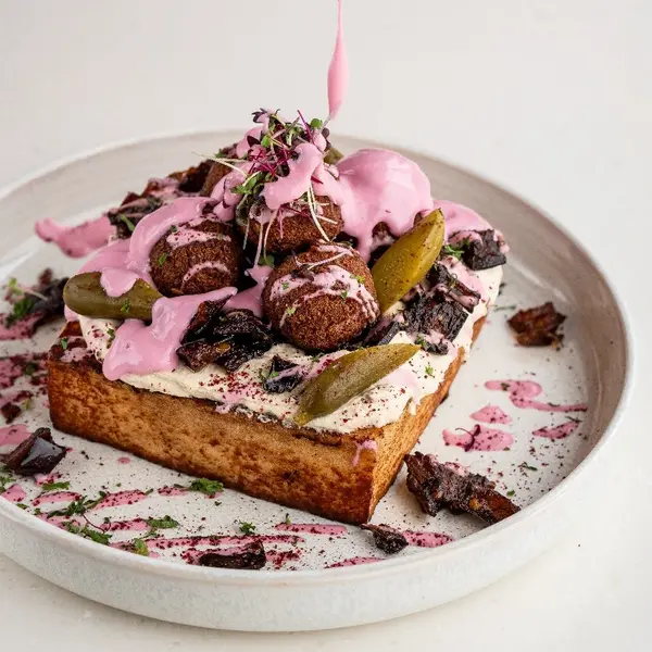 sharing-is-caring-the-house - Falafel French Toast