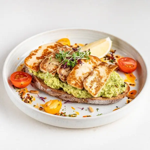 sharing-is-caring-the-house - Avocado Halloumi Toast