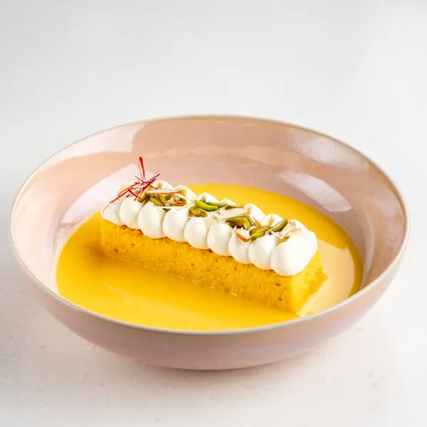 sharing-is-caring-the-house - Saffron Milk Cake