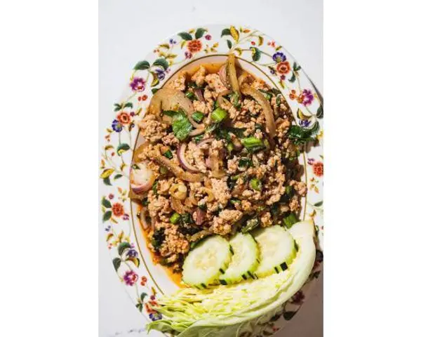 somtum-thai-kitchen - Larb Moo NongKhai (ลาบหมูหนองคาย)