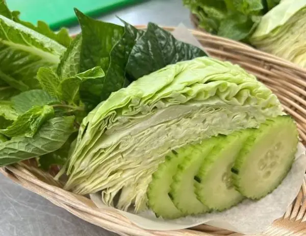 somtum-thai-kitchen - Fresh Vegetable Basket