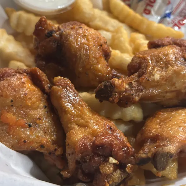 spices-caribbean-restaurant-bar - Lemon Pepper Wings & Fries