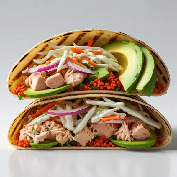 sprizzo-cafe - Tuna Boost Wrap –  🐟 🥑 🧅 🥬