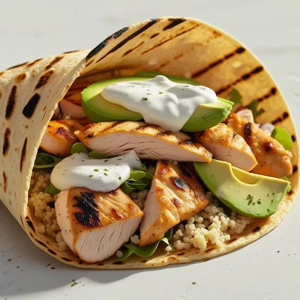 sprizzo-cafe - Chicken Avocado Wrap – 🍗 🥑 🥬