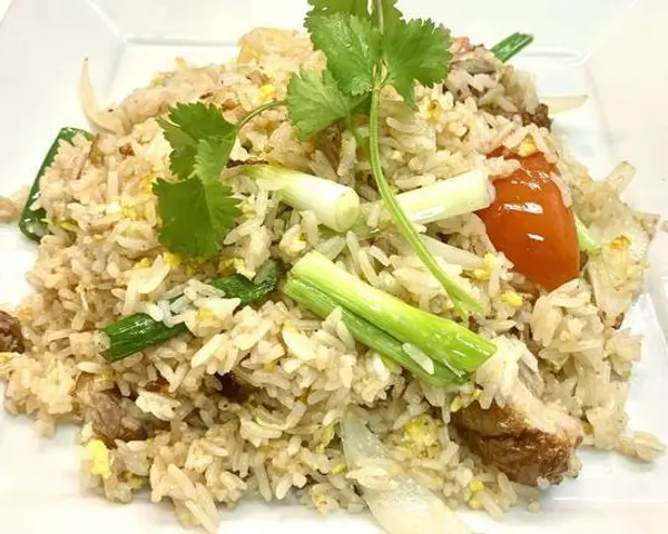 sri-thai-cuisine - 87. Fried Rice with Roasted Duck