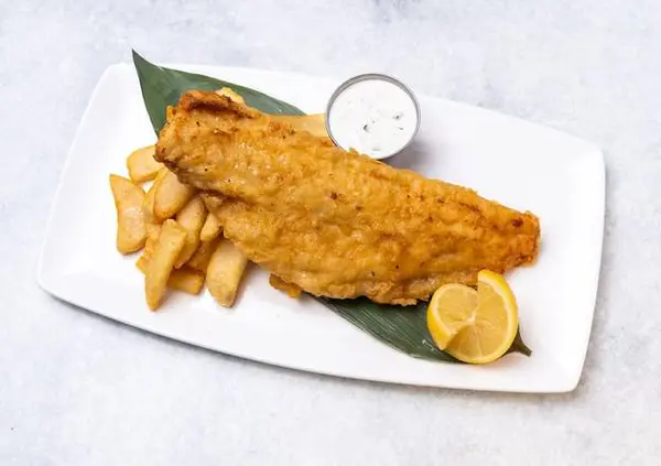 stk-steakhouse - Hallbut Fish & Chips