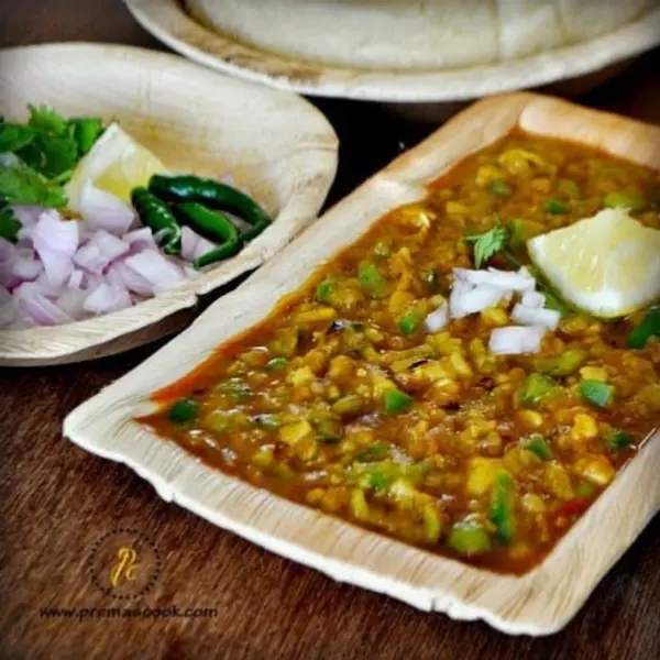 streetbites - Green piece pav bhaji