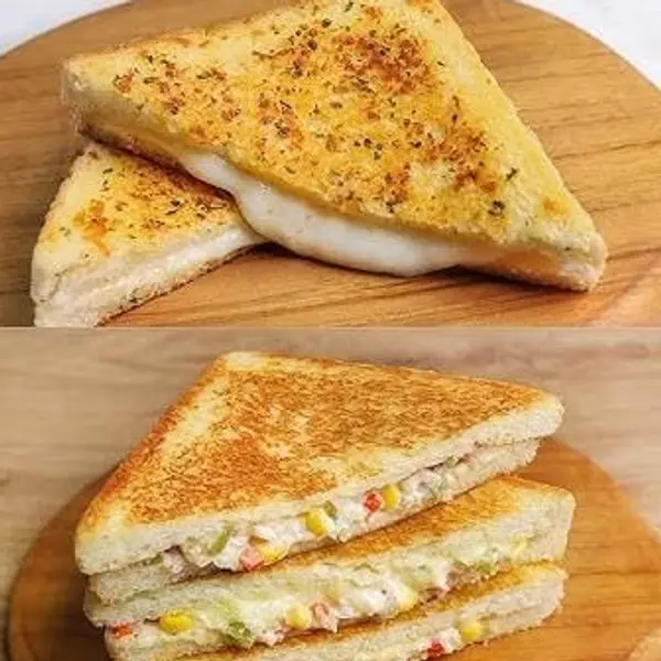streetbites - Plain cheese sandwich
